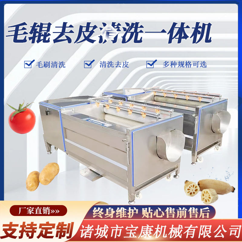 <b>毛輥清洗去皮一體機(jī)</b>