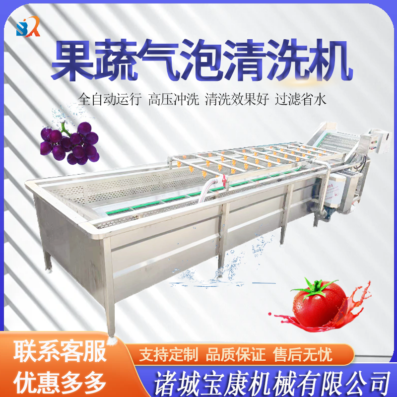 <b>果蔬氣泡清洗機(jī)</b>